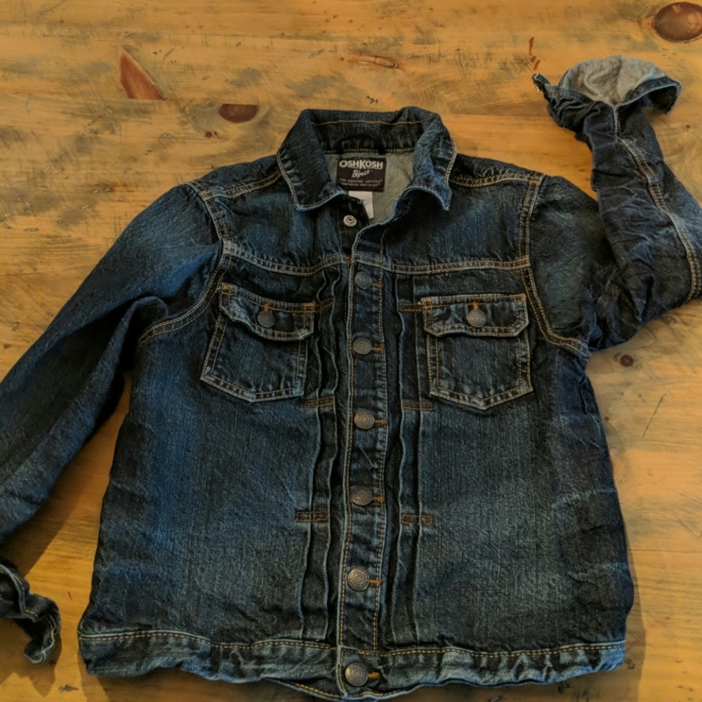 Little boys denim jacket